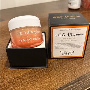 Sunday Riley C.E.O. Afterglow Brightening Cream - NEW IN BOX